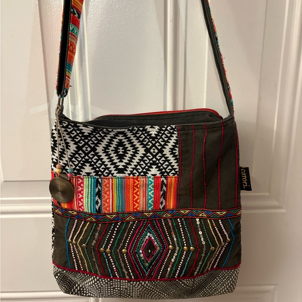 Colorful Geometric Crossbody Bag Catori